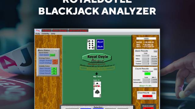 RoyalDoyle Blackjack Analyzer – программа статистического анализа блэкджека