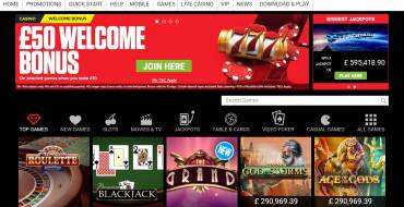 Ladbrokes casino: Главная страница