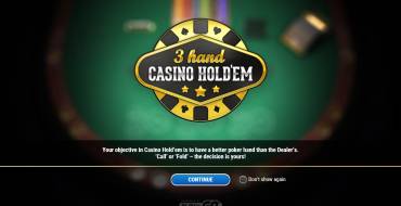 3-Hand Casino Hold'em: 3-Hand Casino Hold’em