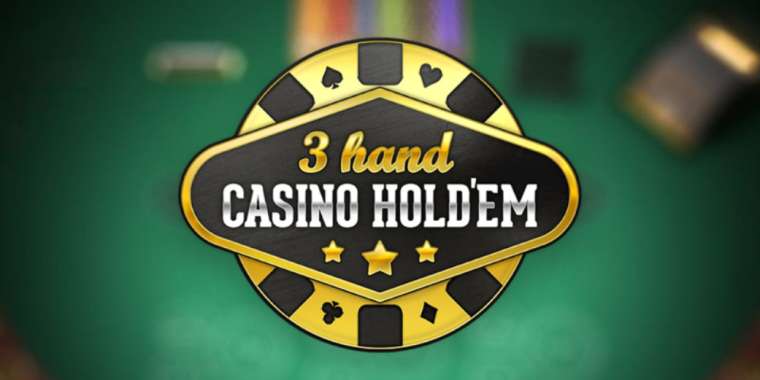 Слот 3-Hand Casino Hold'em играть бесплатно