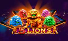 Онлайн слот 5 Lions играть
