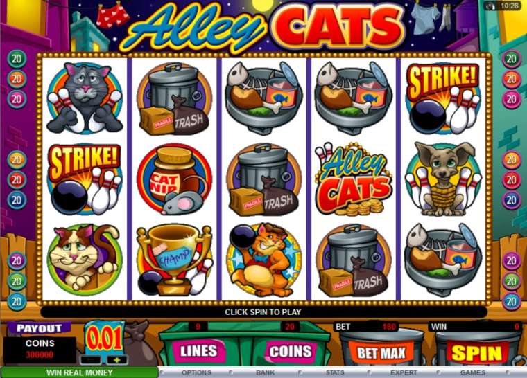 Слот Alley Cats играть бесплатно