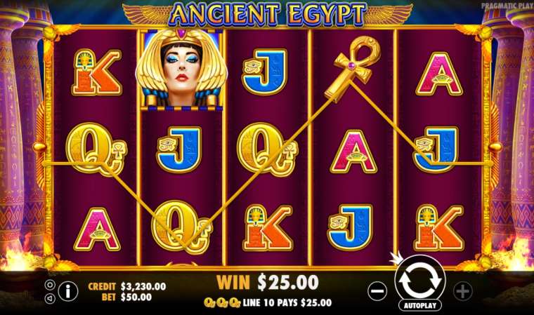 Слот Ancient Egypt играть бесплатно