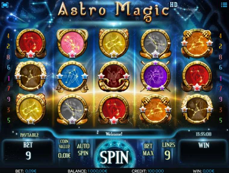 Слот Astro Magic играть бесплатно