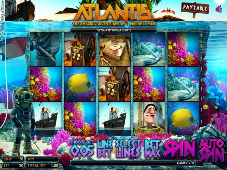 Слот Atlantis играть бесплатно