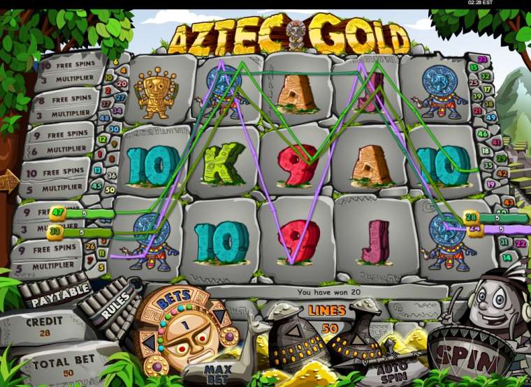 Слот Aztec Gold играть бесплатно