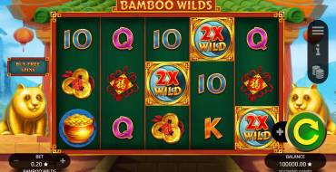 Bamboo Wilds: Игровой автомат