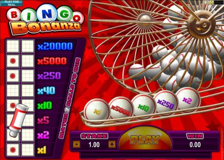 Слот Bingo Bonanza играть бесплатно