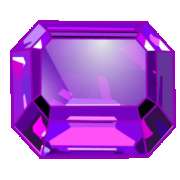 Символ Фиолетовый бриллиант в Black Ice