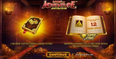 Book of Adventure: Super Stake Edition: Игровой автомат