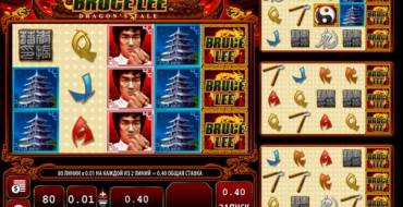 Bruce Lee – Dragon’s Tale: Интерфейс