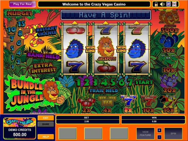 Слот Bundle in the Jungle  играть бесплатно