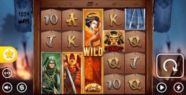 Bushido Ways xNudge: Игровой автомат