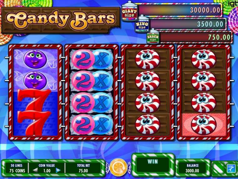 Слот Candy Bars играть бесплатно