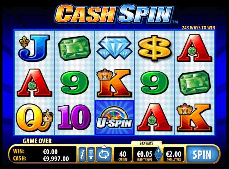 Онлайн слот Cash Spin играть