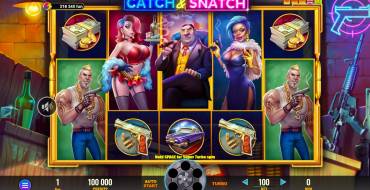 Catch & Snatch: Игровой автомат