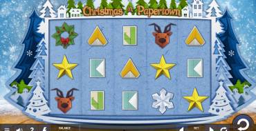 Christmas in Papertown: Игровой автомат