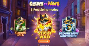 Claws vs Paws: Игровой автомат