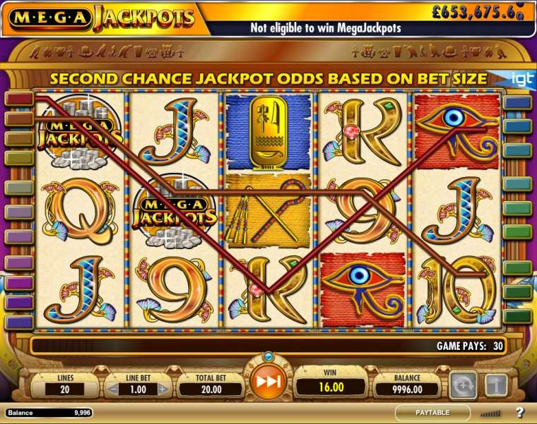 Слот Cleopatra – Mega Jackpots играть бесплатно