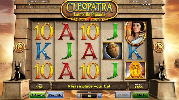 Слот Cleopatra: Last of the Pharaohs играть бесплатно