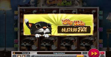 Colin the Cat: Выигрыши