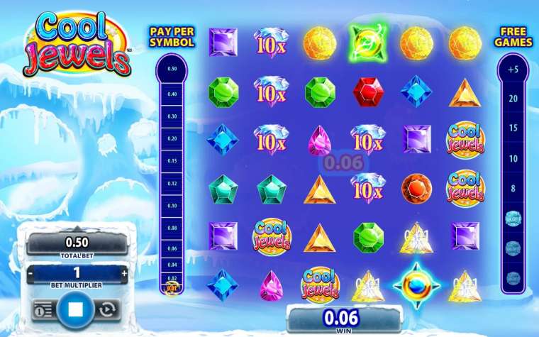 Онлайн слот Cool Jewels играть