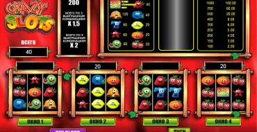 Crazy Slots: Проигрыш