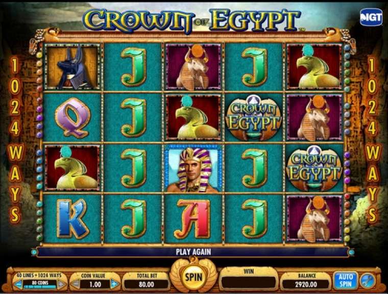 Слот Crown of Egypt играть бесплатно