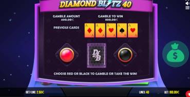 Diamond Blitz 40: Риск-игра