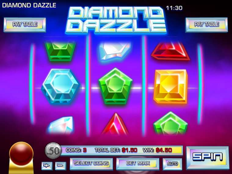 Слот Diamond Dazzle играть бесплатно