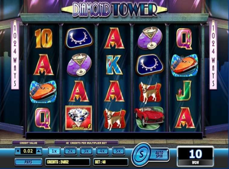 Онлайн слот Diamond Tower играть