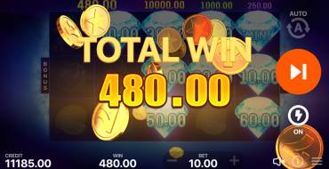 Diamond Wins: Hold and Win: Выигрыши