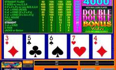 Онлайн слот Double Double Bonus Poker играть