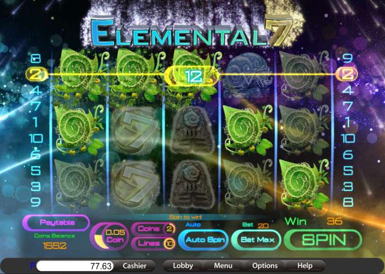 Слот Elemental 7 играть бесплатно