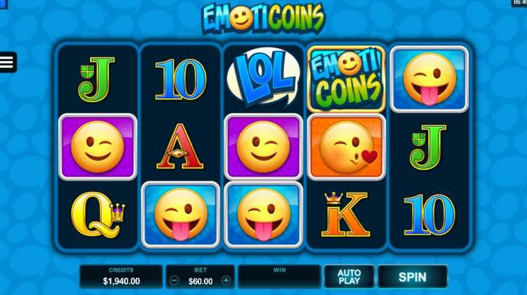 Слот Emoticoins играть бесплатно