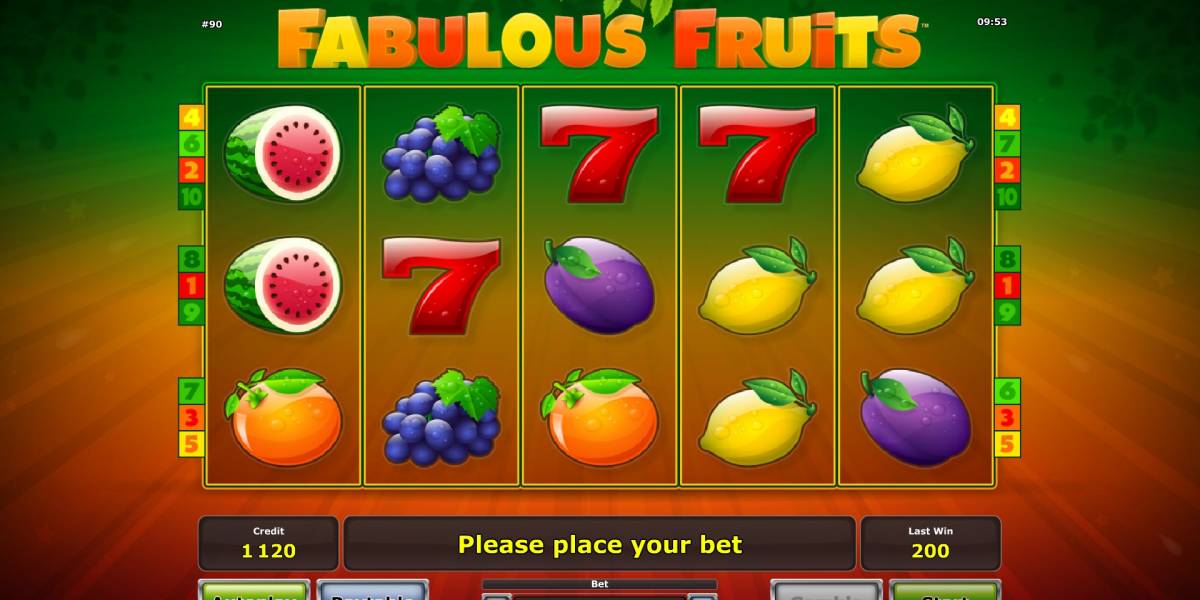 Игровой автомат Fabulous Fruits