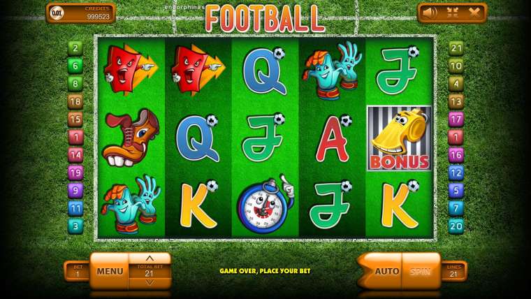 Слот Football играть бесплатно