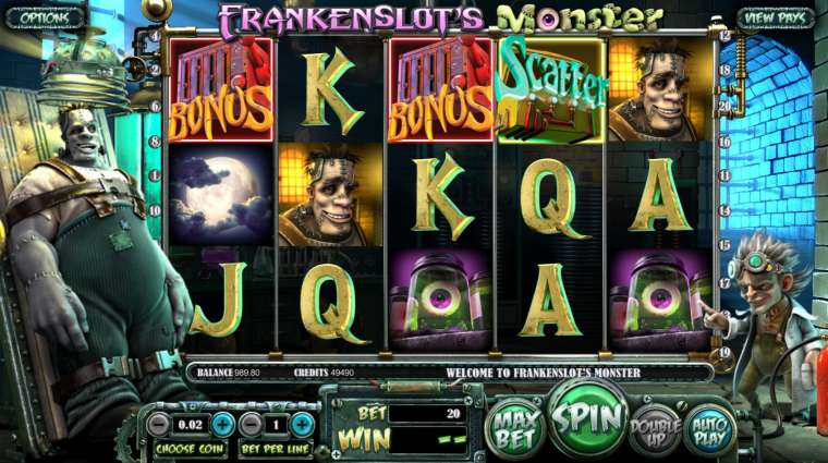 Слот Frankenslot’s Monster играть бесплатно