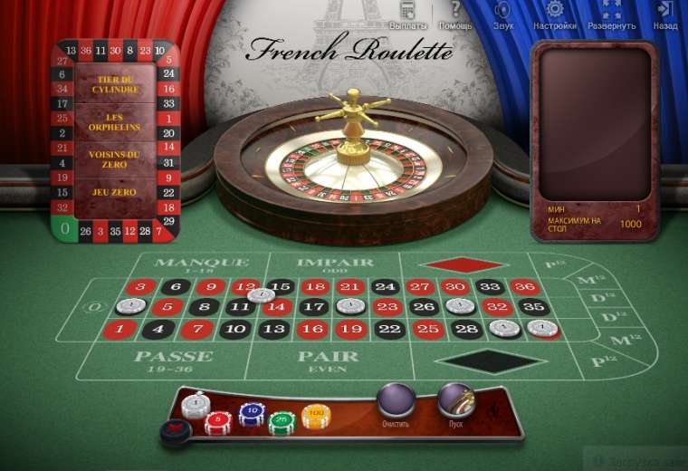 Слот French Roulette играть бесплатно