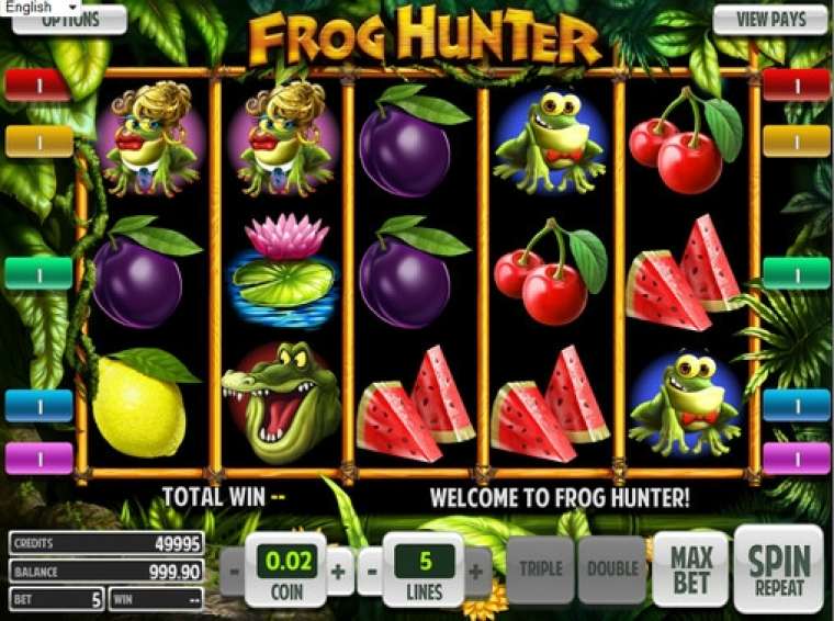 Слот Frog Hunter играть бесплатно