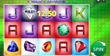 Gems n Jewels: Выигрыши