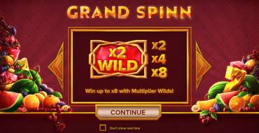 Grand Spinn: Игровой автомат Grand Spinn