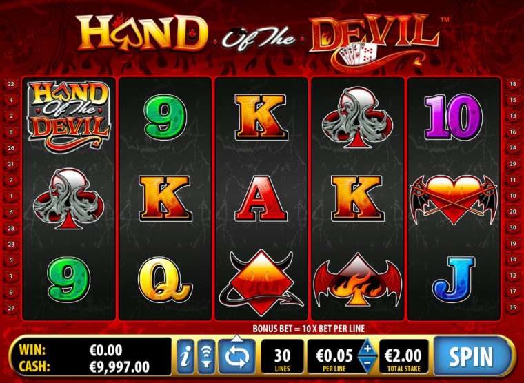 Слот Hand of the Devil играть бесплатно