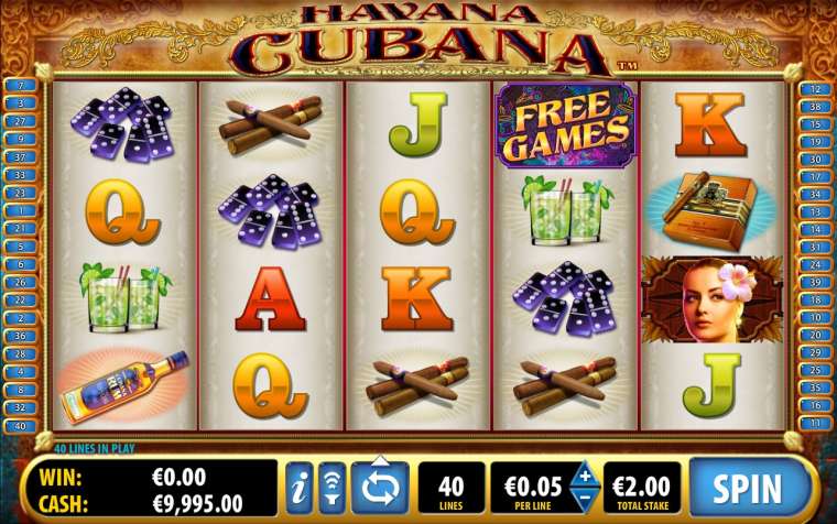 Онлайн слот Havana Cubana играть