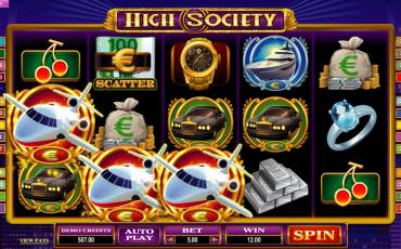 Игровой автомат High Society