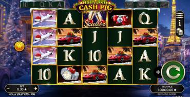 Holly Jolly Cash Pig: Игровой автомат