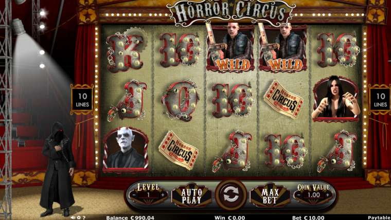Слот Horror Circus играть бесплатно