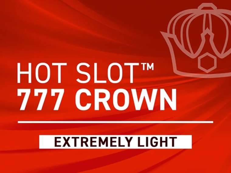Видео покер Hot Slot: 777 Crown Extremely Light демо-игра