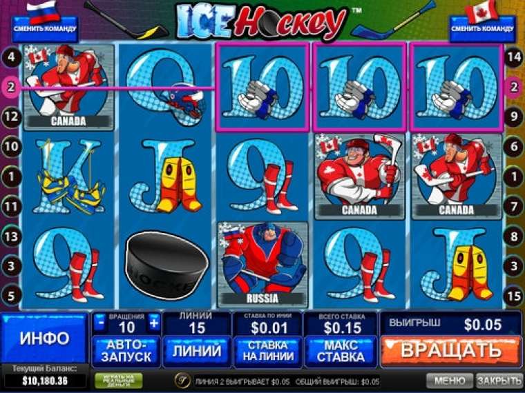 Слот Ice Hockey играть бесплатно