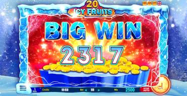 Icy Fruits: Выигрыши